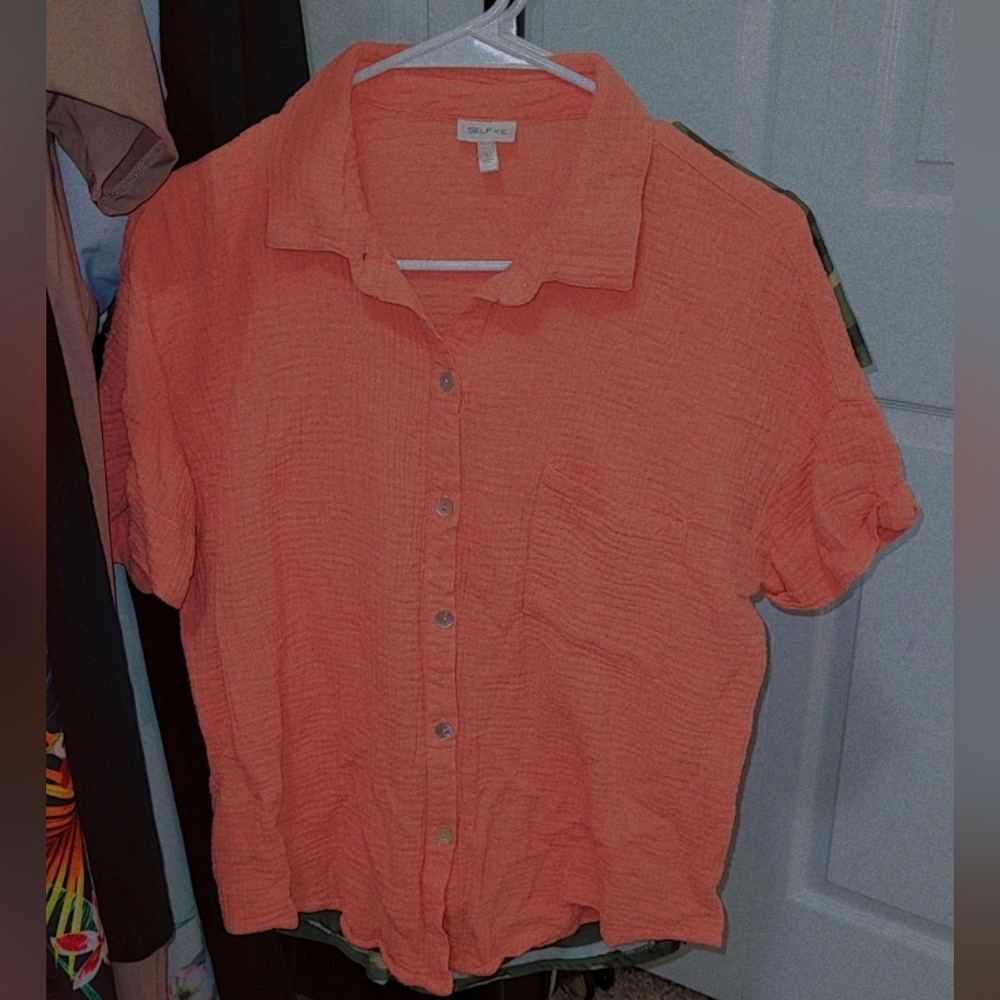 Self💚e orange top